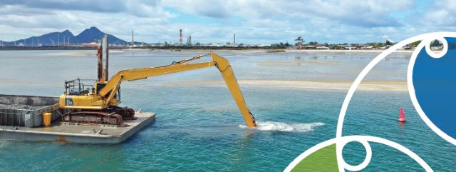 Have your say banner dredging harbour.