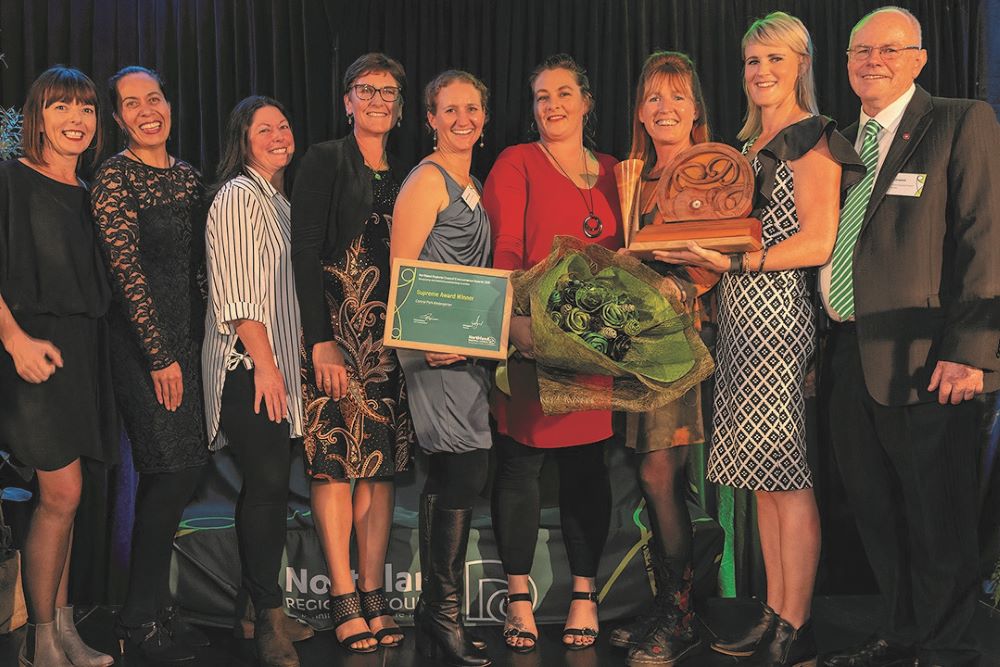 2019 Supreme winners Comrie Park Kindergarten team.