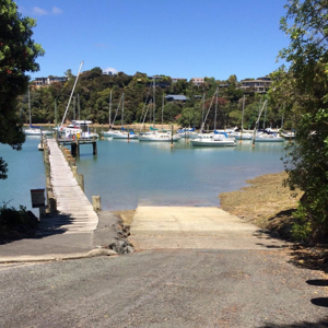 Doves Bay Boat Ramp  S 