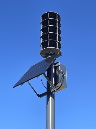 New tsunami siren.