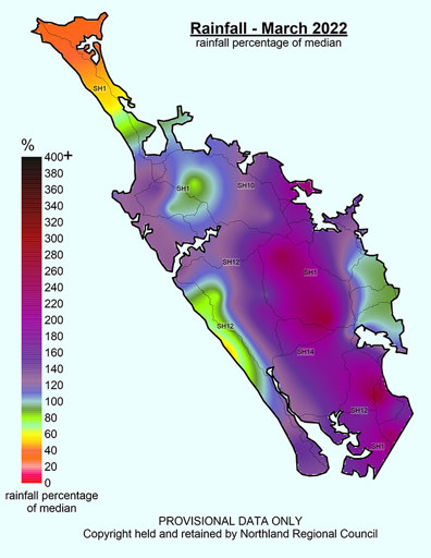 Rainfall maps - Northland Regional Council