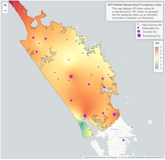 3 Month SPI  Standardised Precipitation Index  Map For July September 2024